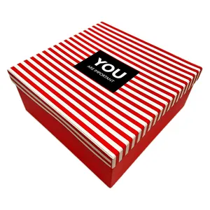 جعبه هدیه طرح راه راه کد 20