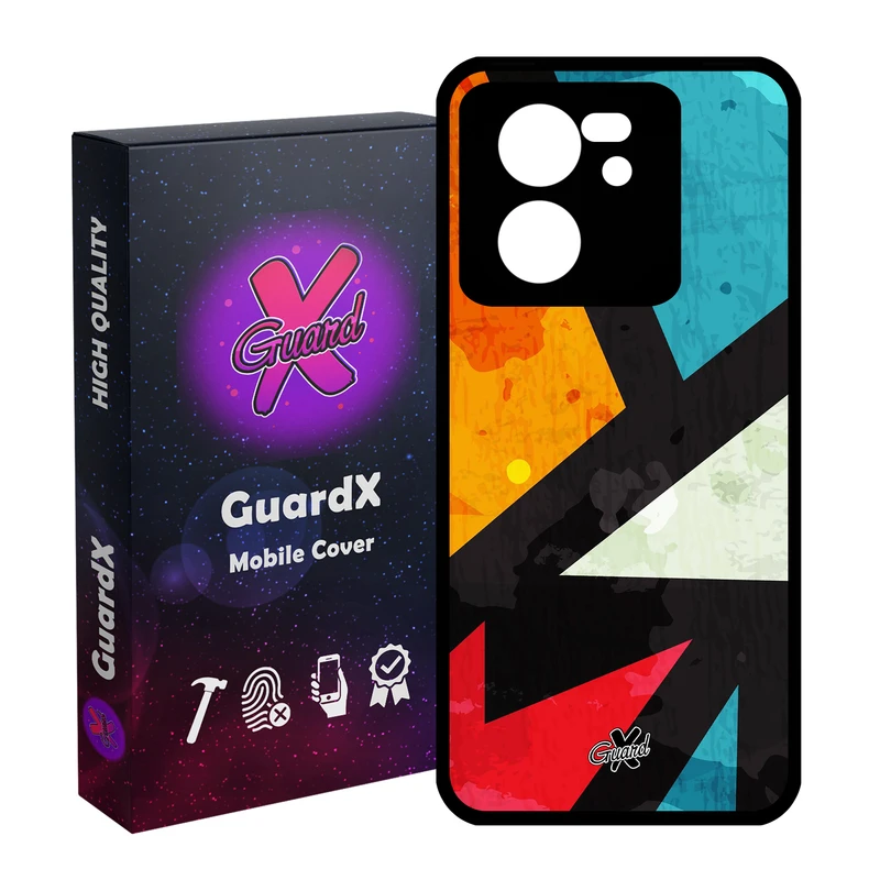 کاور گارد ایکس طرح Colors مدل Glass10176 مناسب برای گوشی موبایل شیائومی 13T/13T Pro/Redmi K60 Ultra