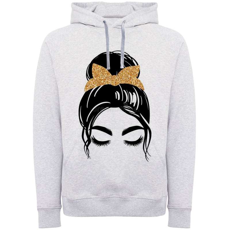 هودی زنانه مدل دخترک A68