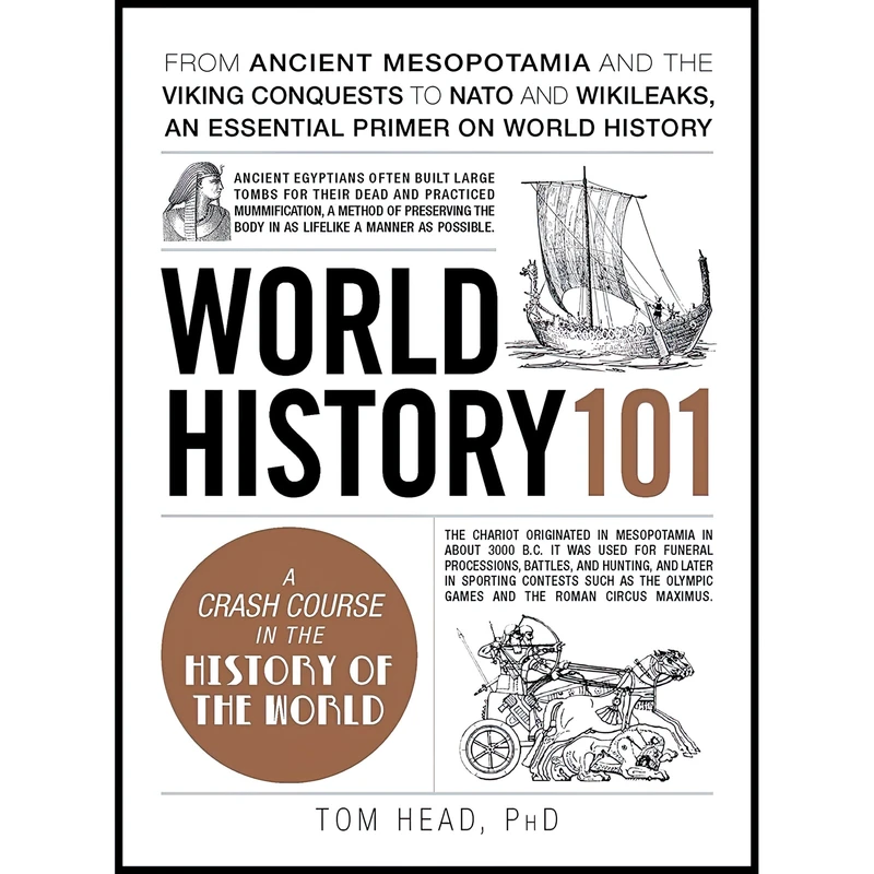 کتاب World History 101 اثر Tom Head انتشارات Adams Media