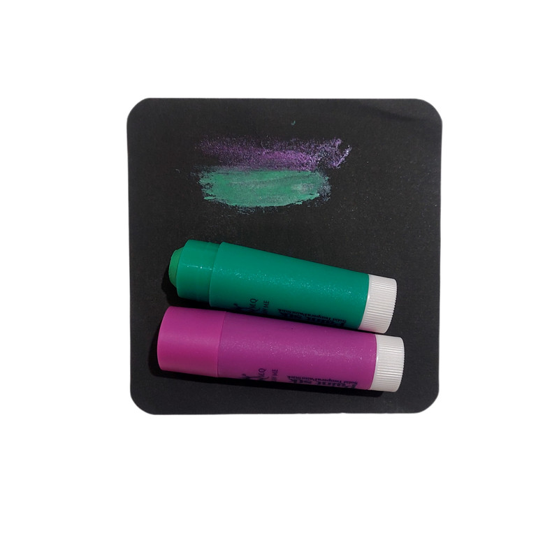 گواش 12 رنگ مدل ام کیو مدل پیچی طرح متالیک اکلیلی