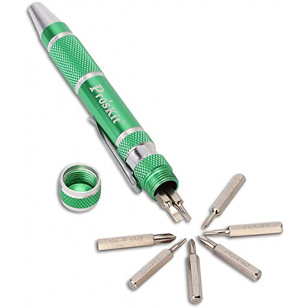 پیچ گوشتی پروسکیت مدل SD-9814 مجموعه 9 عددی