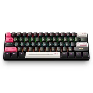 ONIKUMA G55 Gaming keyboard, Mechanical Brown Switch, Tenkeyless, RGB Lighting