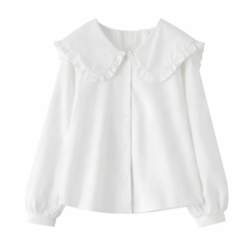 شومیز آستین بلند یقه ب ب زنانه مدل شیرین کد 003