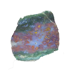سنگ راف عقیق طرح منظره کد 4