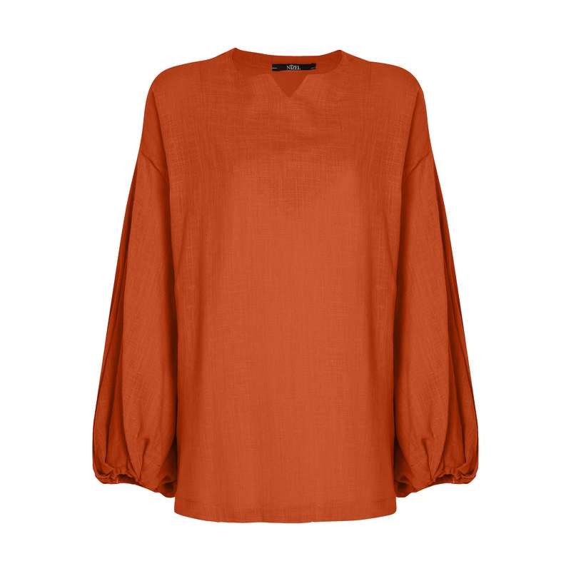 بلوز آستین بلند زنانه نیزل مدل P046001022030472-022