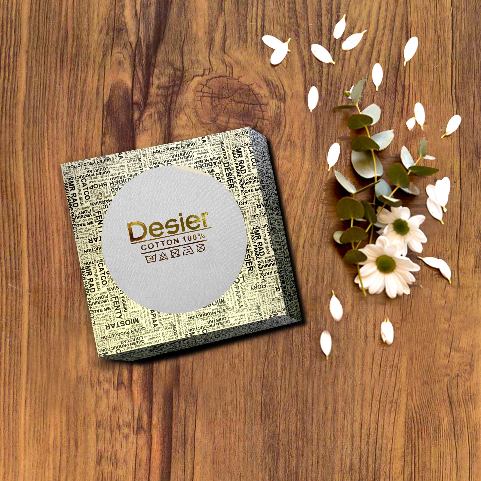  جوراب زنانه دیزر طرح توپ توپی کد fiory1371-W-Gy -  - 7