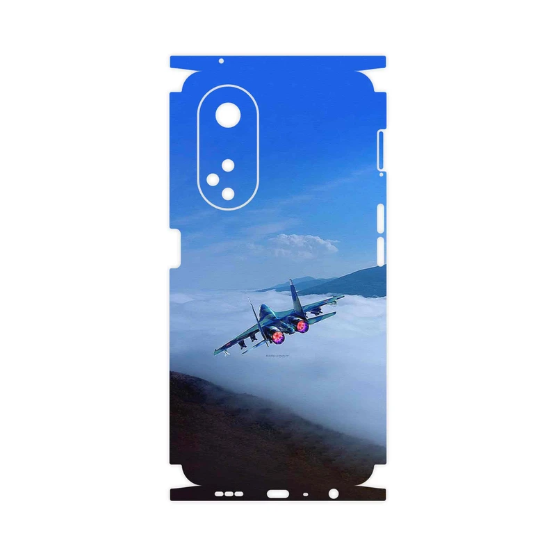 برچسب پوششی ماهوت مدل Fighter plane Su27-FullSkin مناسب برای گوشی موبایل اپو A98
