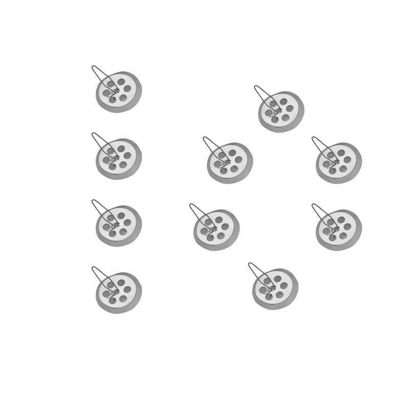 صافی قوری مدل دایره ای مجموعه 10 عددی