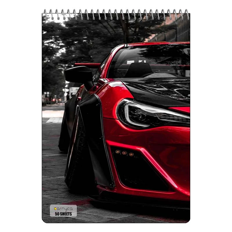 دفتر نقاشی 50 برگ سیمی کارنیکا طرح تویوتا جی تی ۸۶ Toyota GT86 کد 42592