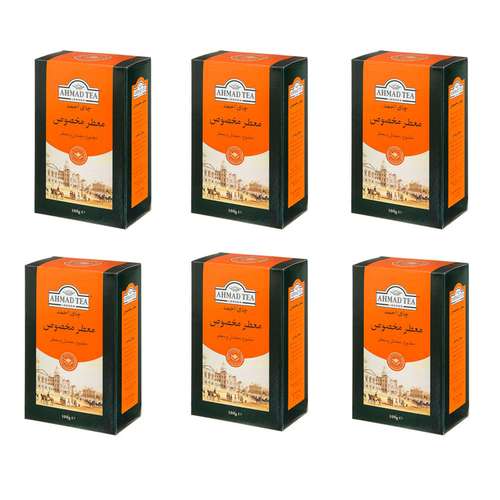 چای معطر مخصوص احمد - 100گرم بسته 6 عددی