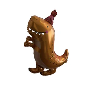 بادکنک فویلی پارتی لند تهران مدل دایناسور کلاه دار  کد 4578