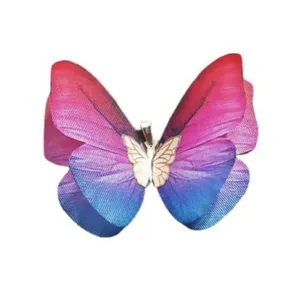 آویز گردنبند طلا 18 عیار زنانه مدل پروانه کد K15