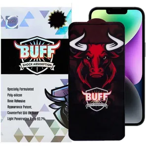 Glass Screen Protector buff Ceramic PRO For Apple iPhone 16e / 13/ 13 Pro/ 14