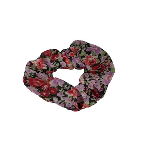 کش مو دخترانه مدل گلدار متوسط کد 132