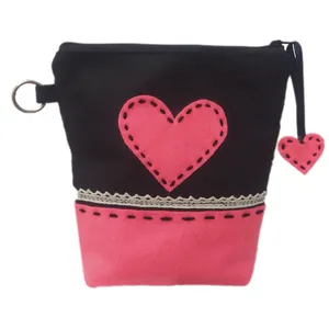 کیف نمدی مدل قلبی