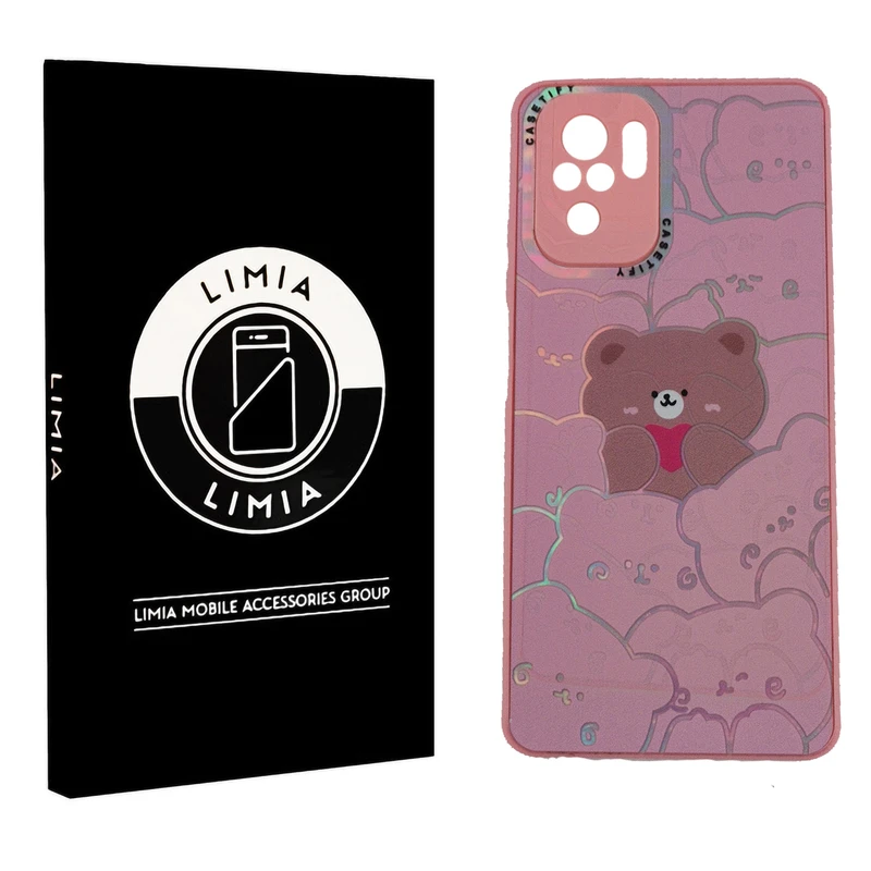 کاور لیمیا مدل فانتزی لنزدار طرح عروسکی شبرنگی مناسب برای گوشی موبایل شیائومی Redmi Note 10 4G/Note 10s/Poco M5s