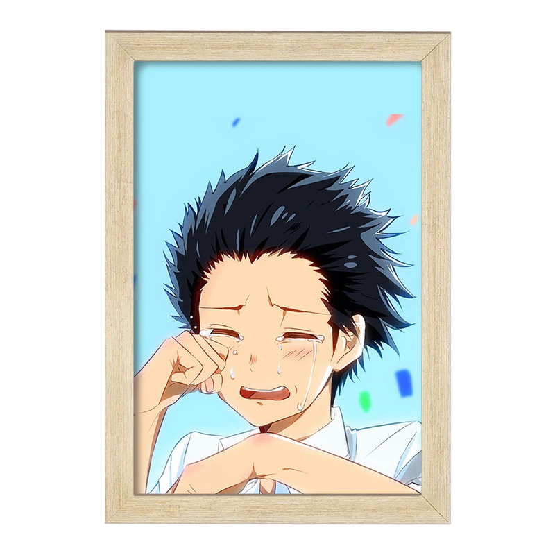 تابلو خندالو مدل شویا ایشیدا انیمه سایلنت ویس A Silent Voice  کد 15778