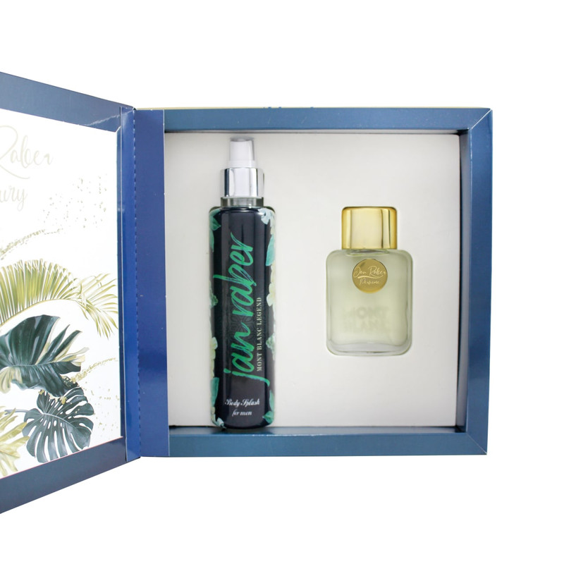 ست پرفیوم مردانه جانرابر مدل MONT BLANC LEGEND حجم 50 میلی لیتر