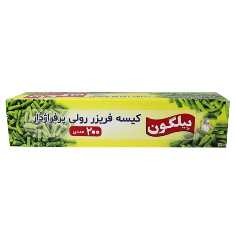کیسه فریزر پیلگون مدل رولی  پرفراژدار کد G2332 بسته 200 عددی