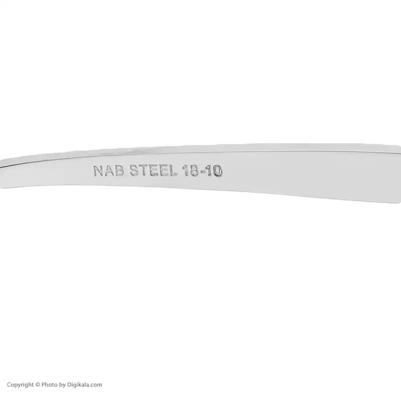 قاشق چای خوری ناب استیل مدل فلورانس