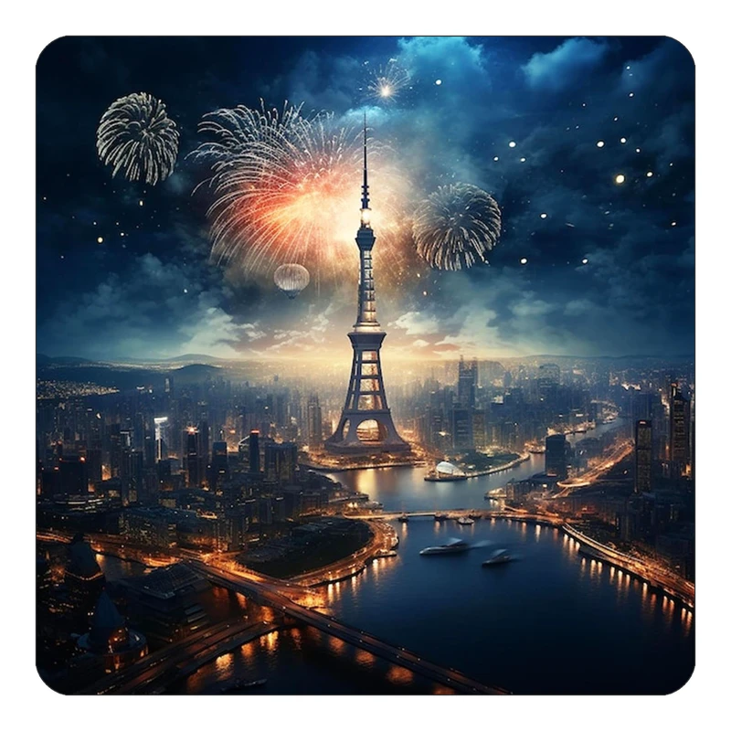 مگنت کاکتی طرح پاریس Paris مدل mp57615