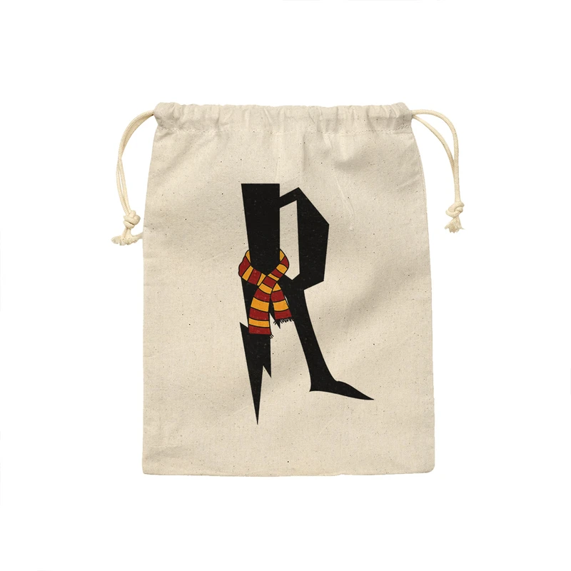 کیسه نان و سبزی ترمه طراحان ایده مدل حرف R هری پاتر کد cfp3047 - S