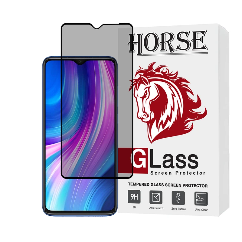 محافظ صفحه نمایش حریم شخصی هورس مدل FHLPRVCHRN مناسب برای گوشی موبایل شیائومی Redmi Note 8 Pro / Redmi 9T / Redmi 9 Power / Poco M3