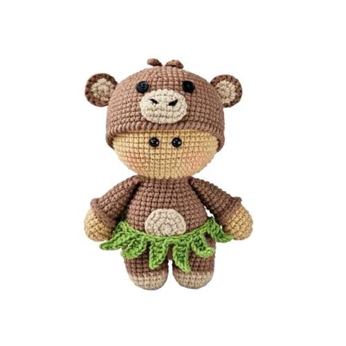 عروسک بافتنی طرح روسی مدل پسر