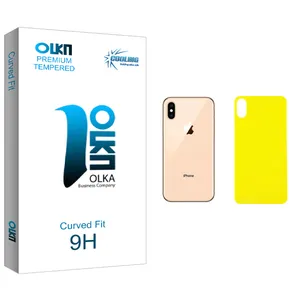 Cooling Olka glass Back Protector For Apple اپل iPhone XS