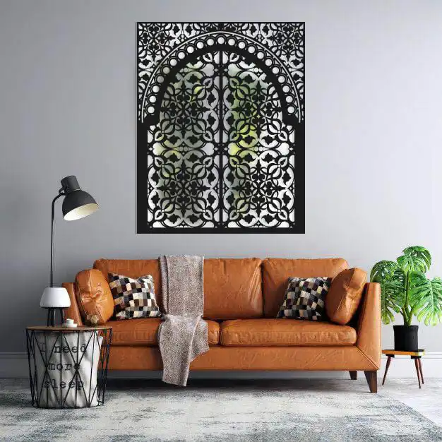 آینه پلکسی گلس طرح قاب در