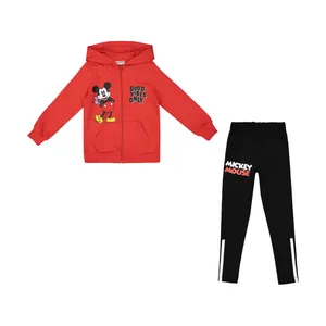 ست سویشرت و شلوار دخترانه ال سی وایکیکی مدل 0W88108Z4-GZX-BRIGHTRED