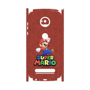 MAHOOT  Super-Mario-Game-FullSkin Cover Sticker for Motorola Moto Z2 Play