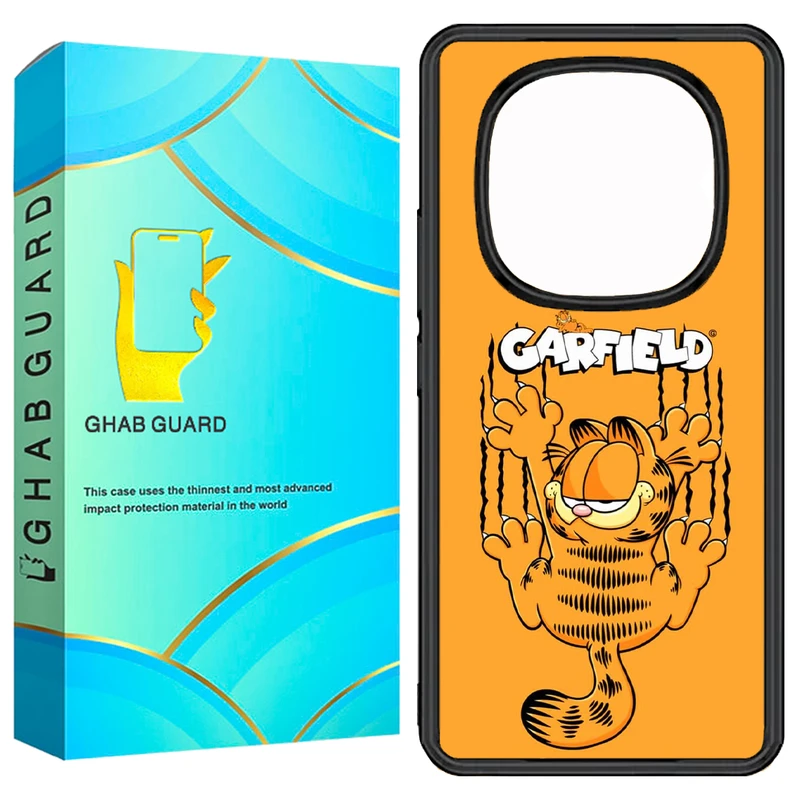 کاور قاب گارد طرح گارفیلد مدل GN14P مناسب برای گوشی موبایل شیائومی Redmi Note 14 Pro 5G / Note 14 Pro Plus 5G 