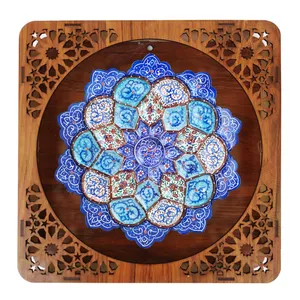 تابلو میناکاری مسی مدل گل کد t 19 25