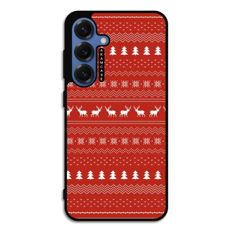 کاور آکام مدل AMC-WSGS25-CHRISTMAS-14 مناسب برای گوشی موبایل سامسونگ Galaxy S25