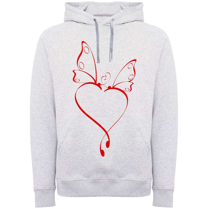 هودی زنانه مدل پروانه F810