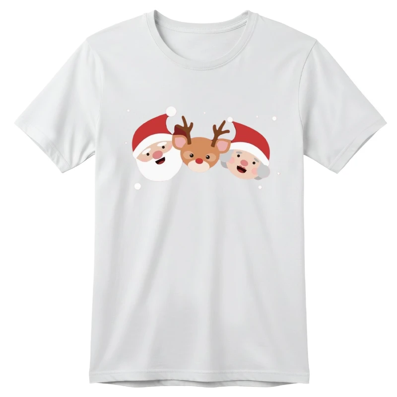 تی‌شرت آستین کوتاه بچگانه مدل کریسمسی کد p14  