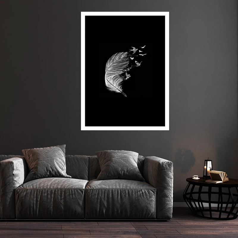 تابلو بکلیت طرح مدرن پر مدل قاب شاسی W-S10094