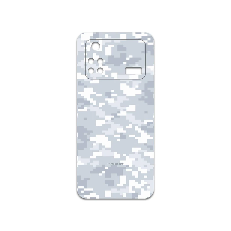 برچسب پوششی ماهوت مدل Army-Winter-Pixel مناسب برای گوشی موبایل شیائومی Poco M4 Pro 4G