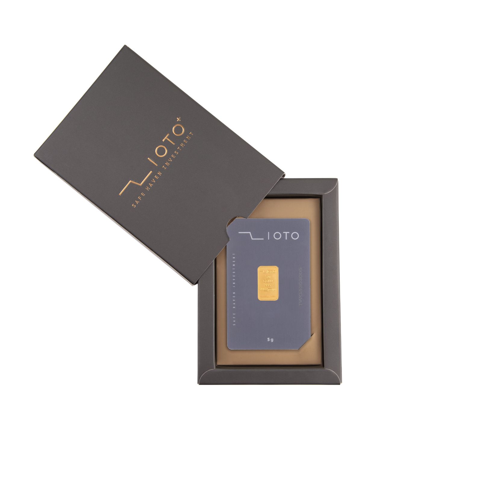 شمش طلا 24 عیار زیوتو مدل DZD-Au-p5 - - 2