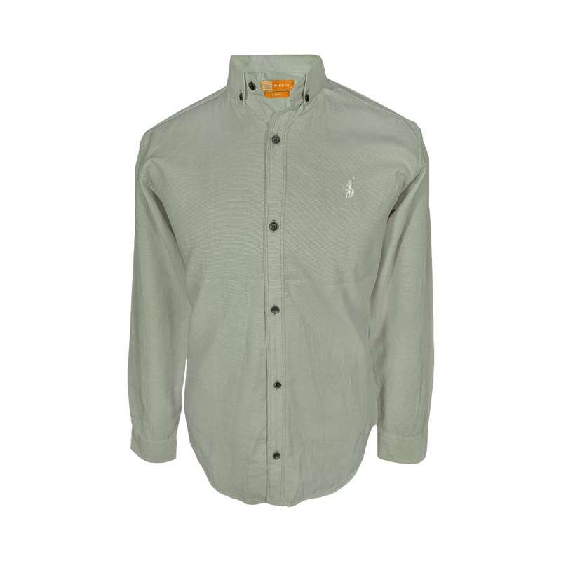 پیراهن آستین بلند مردانه مدل جودون کد 71-124148 رنگ سبز