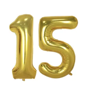 بادکنک فویلی پارتی لند تهران طرح عدد پانزده کد fifteen15
