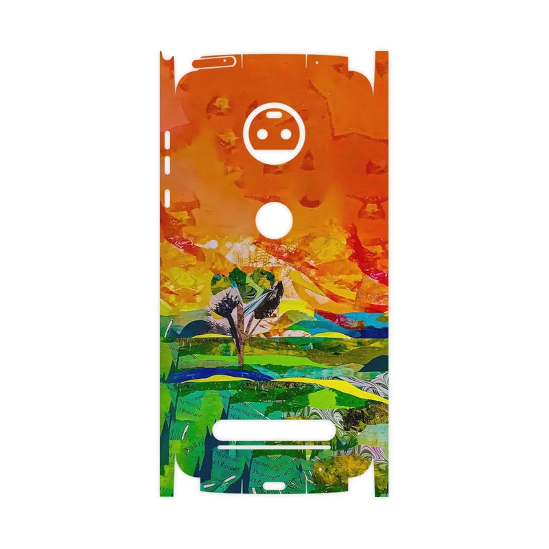 برچسب پوششی ماهوت مدل Collage of Painting-FullSkin مناسب برای گوشی موبایل موتورولا Moto Z2 Force