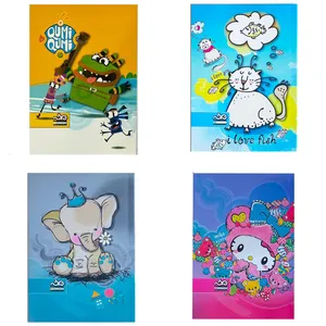 دفتر نقاشی 50 برگ مدل چسبی کد 1100 بسته 4 عددی