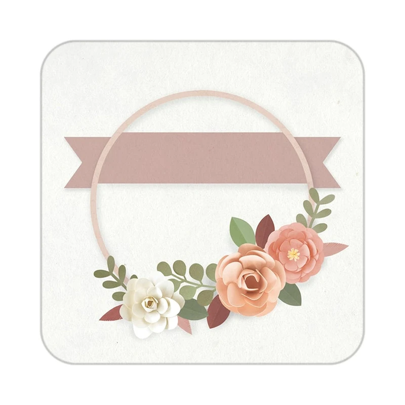 زیر لیوانی کاکتی طرح گل مدل mp18687