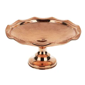 شیرینی خوری مسی مدل لب چین کد ZH269.3