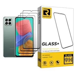 Randika Randika Glass3 Ceramics Screen Protector For Samsung Galaxy M33 Pack Of 3