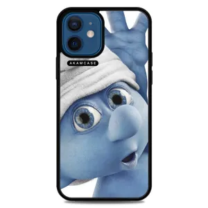 AKAM AMC-WA12M-SMURFS-2 Cover For Apple iPhone 12 Mini