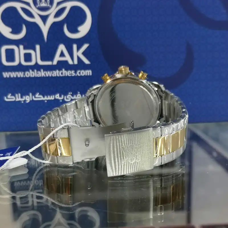 ساعت مچی عقربه ای اوبلاک مدل سه موتور m